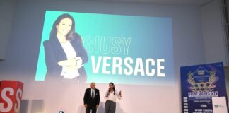 Giusy Versace riceve dalla Ficts la “Guirlande d’Honneur”