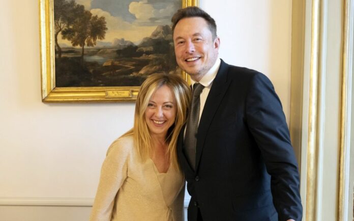 ROMA - Elon Musk in visita a Roma. immagini tratte dalla sua pagina Twitter