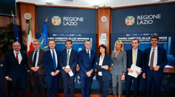 Regione Lazio, parte la seconda finestra del Nuovo Fondo Piccolo Credito