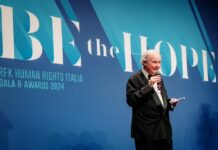 A Milano “Be the Hope”, Gala della Robert F. Kennedy Human Rights Italia