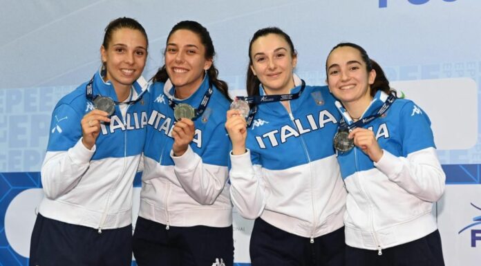 Spada donne, Italia d’argento negli Emirati Arabi Uniti