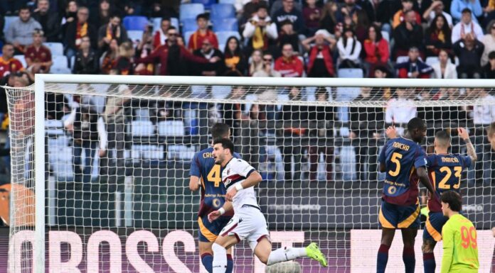 La Roma in ginocchio all’Olimpico, vince il Bologna 3-2