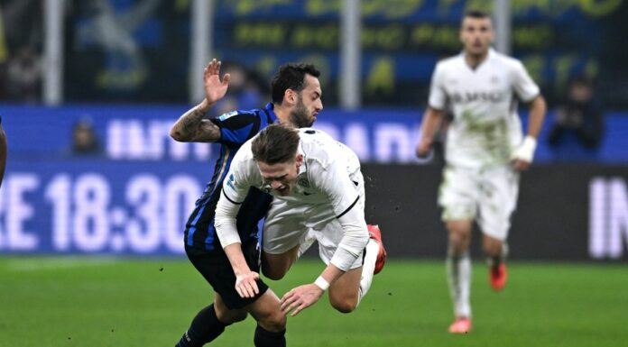 Inter-Napoli 1-1, Calhanoglu risponde a McTominay