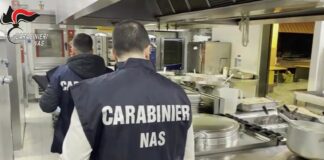 Controlli dei Nas nelle mense scolastiche, irregolari 1 su 4