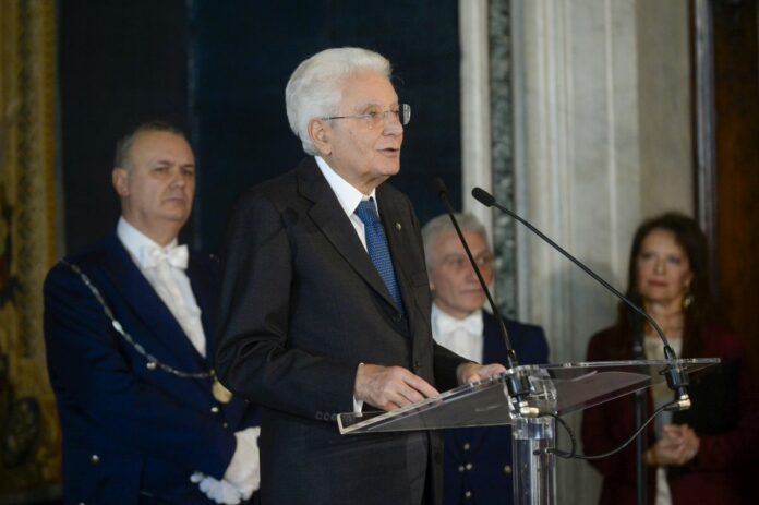 Quirinale Cerimonia di consegna delle insegne di Cavaliere dell'ordine