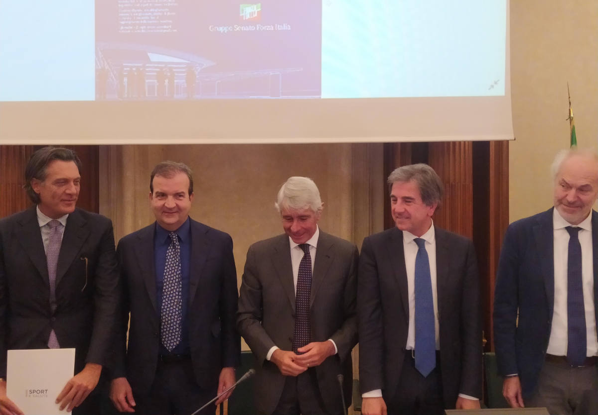 Forza Italia e gli stadi, Abodi “E’ il momento di agire”