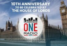 LondonONEradio festeggia 10 anni alla House of Lords
