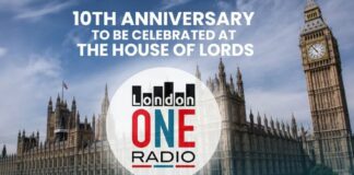 LondonONEradio festeggia 10 anni alla House of Lords