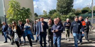 Si contano i danni del maltempo nel Catanese, sopralluogo della Protezione civile