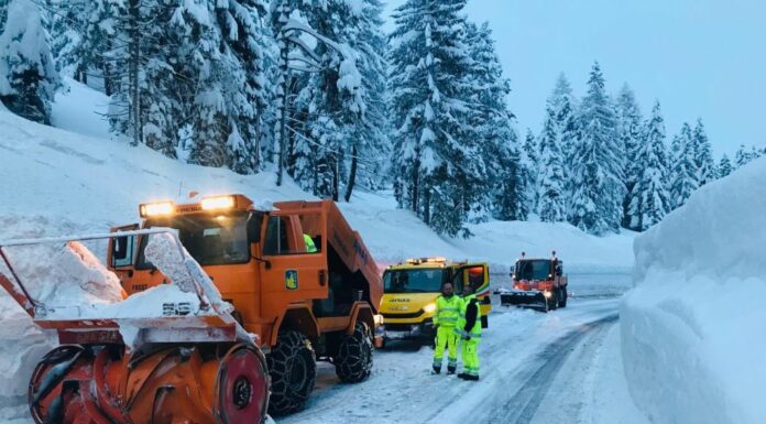 Anas, parte il Piano Neve. Isi “Presidi h24 per garantire la sicurezza”