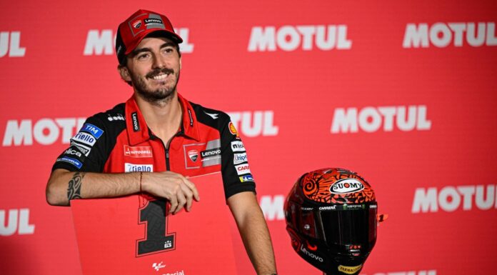 Bagnaia c’è: primo nella Practice a Barcellona, Martin quinto