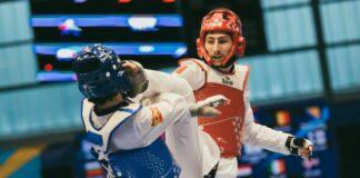 Baretta d’oro e Iurlaro di bronzo agli Europei U21 di taekwondo