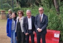 Palermo, a Villa Trabia “panchina rossa” contro la violenza sulle donne