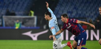 La Lazio continua a volare, Bologna battuto 3-0