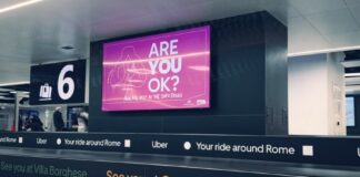 Fiumicino primo aeroporto Punto Viola a supporto delle donne