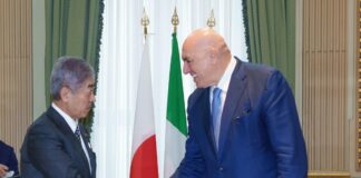 توقيع اتفاقية بين إيطاليا واليابان بشأن الدفاع