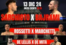 Roma Boxing Show, il 13 dicembre la sfida Sarchioto-Bajrami