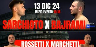Roma Boxing Show, il 13 dicembre la sfida Sarchioto-Bajrami