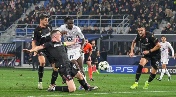 Primo gol in Champions ma Bologna ko col Lille