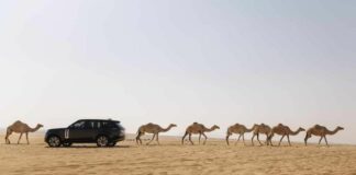 Prototipi della Range Rover elettrica affrontano test nei climi caldi