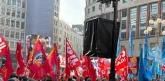Sciopero generale, in migliaia nei cortei a Milano