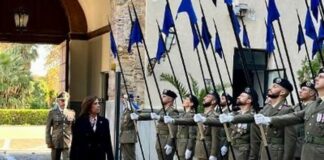 Il sottosegretario Rauti a Palermo in visita al Comando Militare Esercito Sicilia