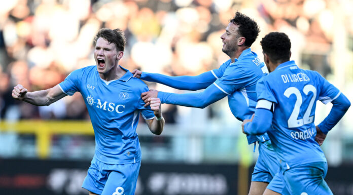 McTominay in gol, il Napoli vince a Torino e resta primo