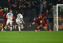 L’Atalanta piega la Roma all’Olimpico e resta in scia al Napoli