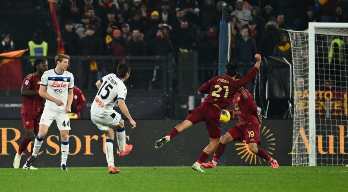 L’Atalanta piega la Roma all’Olimpico e resta in scia al Napoli