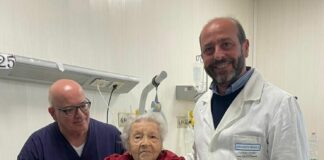 Intervento tempestivo al femore salva centenaria al Garibaldi-Centro