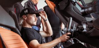 L’Alfa Romeo 33 Stradale al banco di prova di Valtteri Bottas