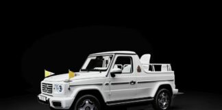 Papa Francesco riceve da Mercedes-Benz la prima “papamobile” elettrica