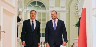 Malta, OSCE meeting kicks off, Blinken meets PM Abela