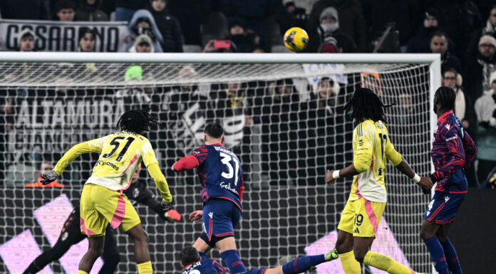 Mbangula-gol al 92°, la Juve rimonta il Bologna