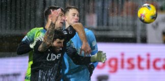 Nella bufera del “Penzo” Venezia e Como pareggiano 2-2