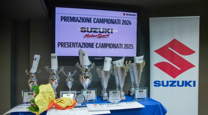 Premiati i piloti della Suzuki Rally Cup e del Suzuki Challenge