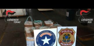 Operazione Samba, 23 arresti fra Italia e Brasile per narcotraffico