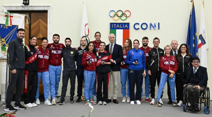 La scherma azzurra celebra le nove medaglie dei Giochi di Parigi