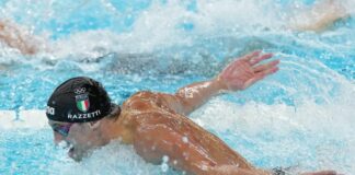 Altro argento iridato per Razzetti, secondo nei 200 farfalla
