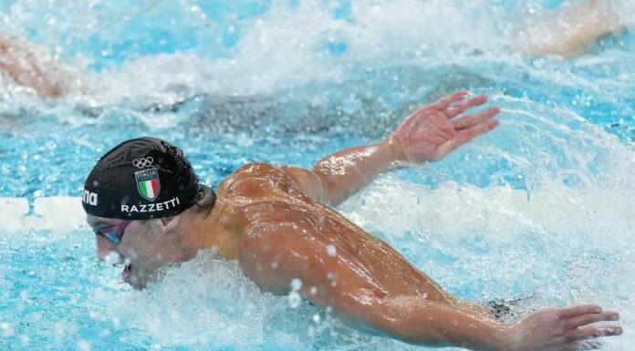 Altro argento iridato per Razzetti, secondo nei 200 farfalla