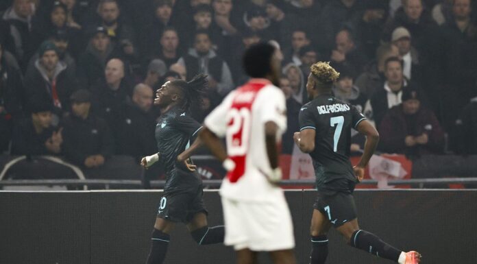 La Lazio vince anche ad Amsterdam, Ajax battuto 3-1