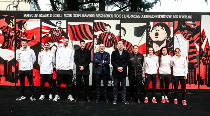 AC Milan e SNAIFUN svelano il murale per celebrare i 125 anni del Club
