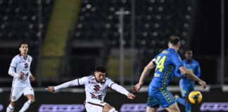 Al Castellani decide una magia di Adams, Empoli-Torino 0-1