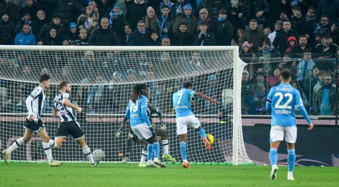 Thauvin illude l’Udinese, il Napoli vince 3-1 in rimonta