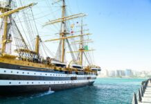 Tour mondiale del Vespucci, Veronafiere a Doha con Marmomac e SOL2Expo