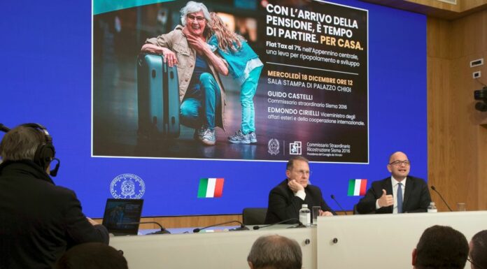 Silver Economy, la flat tax al 7% per rilanciare l’Appennino centrale