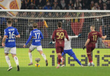 Poker giallorosso, quattro gol alla Samp e Roma ai quarti