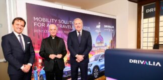 Giubileo, nuovo Mobility Store Drivalia con Byd per pellegrini e turisti