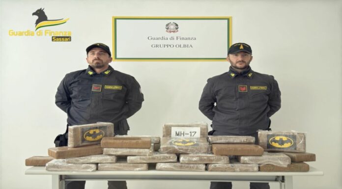 Sequestro record di cocaina al porto di Olbia, arrestato corriere
