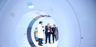 Rocca inaugura la nuova Tac spettrale al Sant’Andrea